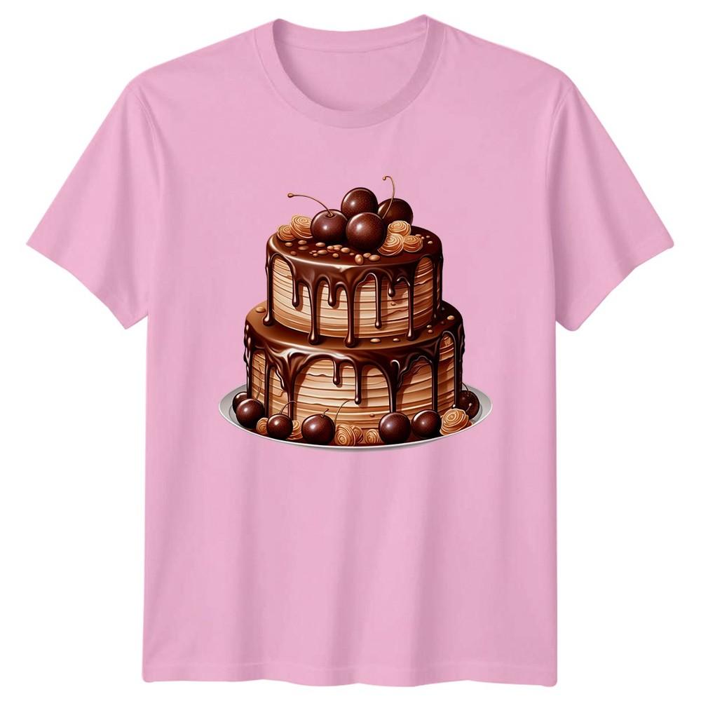 Everything Tastes Better Covered In TShirt Chocolate Cake Baking Gift Birthday