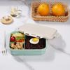 Wheat Tableware Japanese Plastic Lunch Box Insulation Preservation Box Student Children's Lunch Box Food Container