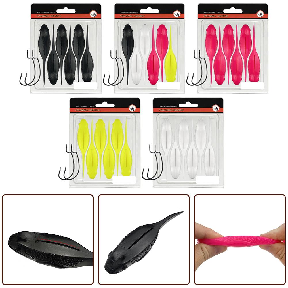 

PVC Material Soft Bait Tadpole Soft Bait Wobblers Sinking Floating жовтий