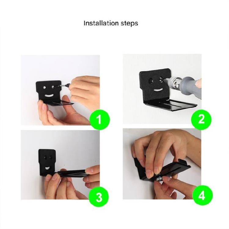 Soundbar Mounting Holder Stand Adjustable Angle TV Bracket Aluminum Alloy Construction Easy Wall Attachment Solution