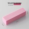 Nail Art Black Tofu Sponge Buffing Block for Gel and Crystal Nails