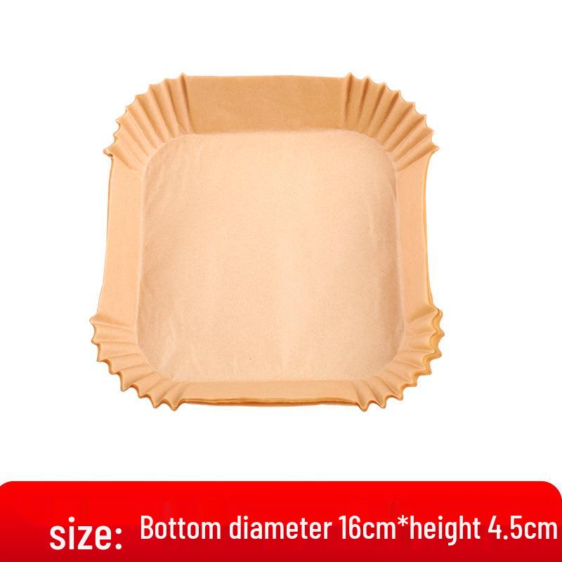 Oil-Proof, Food-Grade Disposable Air Fryer Paper Plate & Bowl Liners