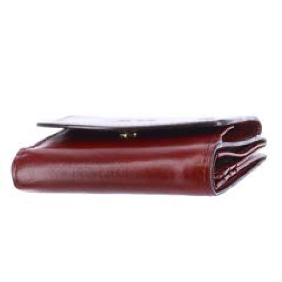 Dakota Women's Bambina Genuine Leather Bifold Wallet (DA-36123-40) Brown (0036123)