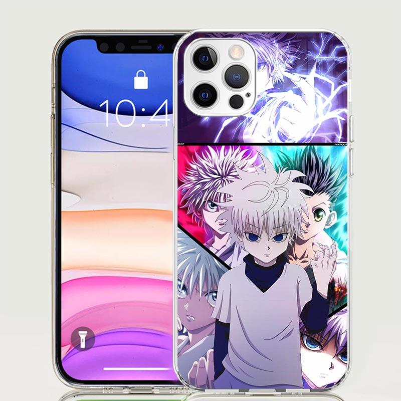 Hunter HXH Killua Phone Case For iPhone 17 Air 16 15 Plus 11 14 Pro Max 13 Mini 12 7 8 + SE Pattern Art Customized Cover 17 Air