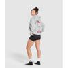 Gymshark I Love Squats bluza z kapturem jasnoszara melanżowa B1c9e Gbcn