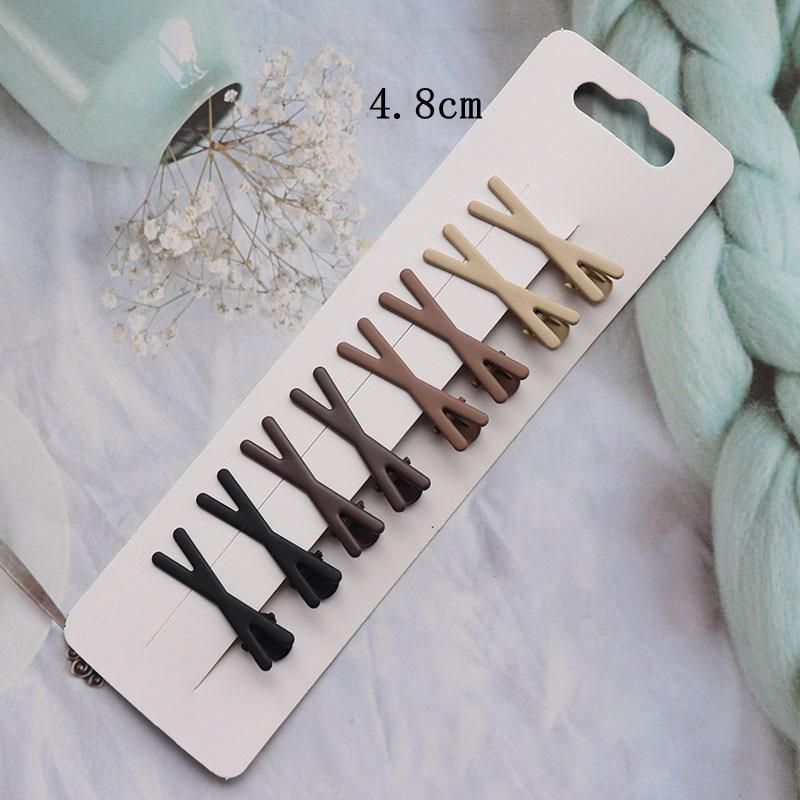 Colorful Duckbill Hair Clip - Cute Bangs & Side Clip for Girls
