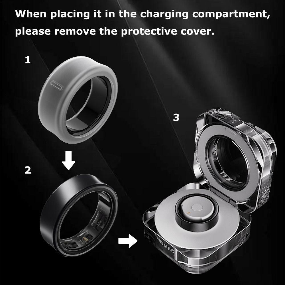 Custodia protettiva ad anello intelligente in silicone Anello protettivo elastico Copertura in silicone per Samsung Galaxy Ring