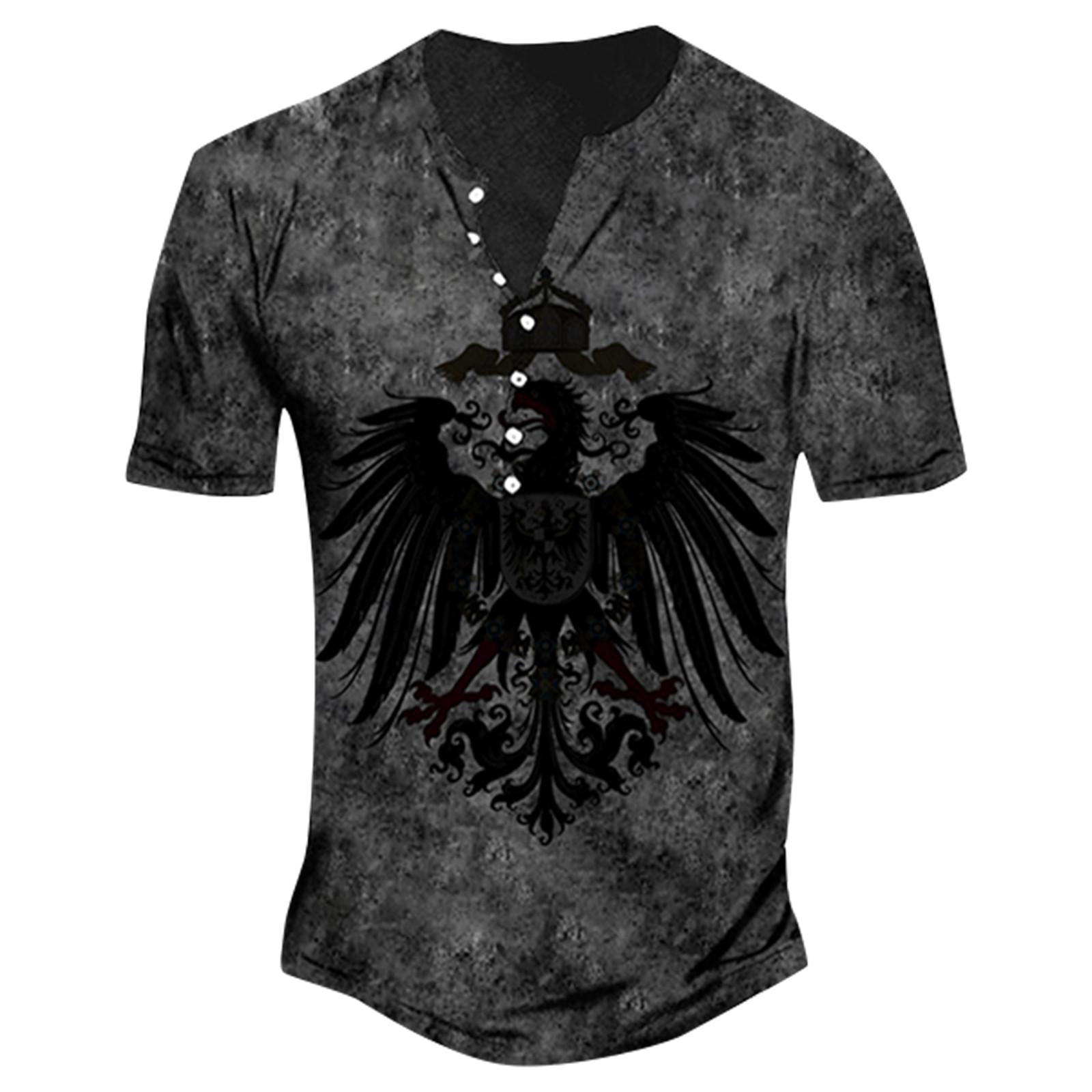 

(SU)Мужская модная футболка с коротким рукавом и вышивкой с коротким рукавом и принтом на весну и лето