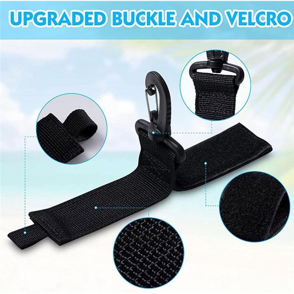 Držák pádla na kajak | 6X Rychloupínací Stabilní Náplast, Stabilní Námořní Pevná Spona, Spona na Šňůru pro Paddleboard pro Raft, Loď, Kajak, Kanoe