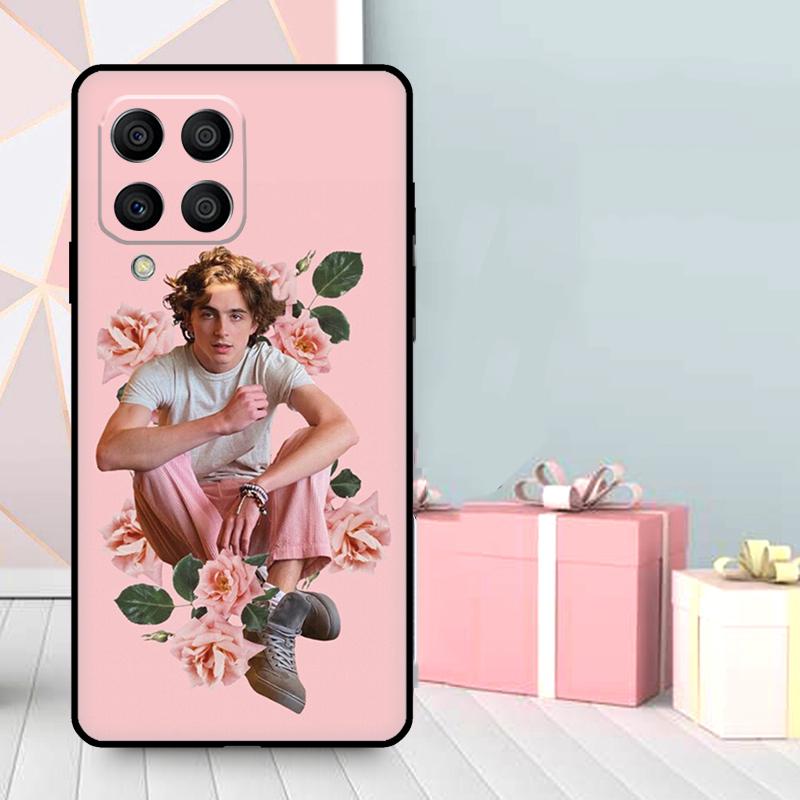 Timothee Chalamet Actor Case For Samsung Galaxy M06 M11 M31 M14 M34 M54 M12 M32 M52 M15 M13 M16 M36 M56 M53 M35 M55