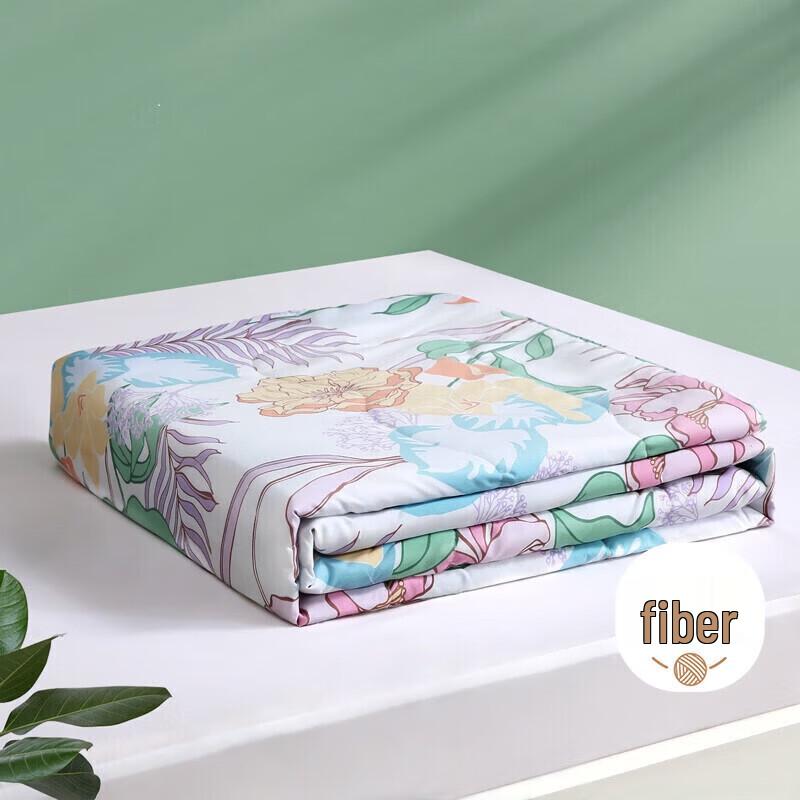 Fuanna Antibacterial Machine Washable Summer Quilt Single 152x210cm