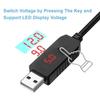 Adjustable Voltage USB Boost Converter DC 5V to 9V 12V USB Step-up Converter Cable For Power Supply/Charger/Power Converter