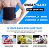 Schlankmachender Body Shaper Taillen-Fitnessgürtel Herren Bauchweggürtel Sauna Schweiß-Trimmergürtel Taillentrainer Bauch Taillentrainer Korsett