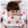 Baby Carrier Drool Chest and Drool Pad Set Belt Combed for Baby Simple Baby Gift for Boys and Cover, Protector, (3 Pieces) - Cover, 6-layer Cotton,