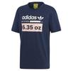 Originals Kaval Grp Tee With Logo Print Men Tops Blue DH4972