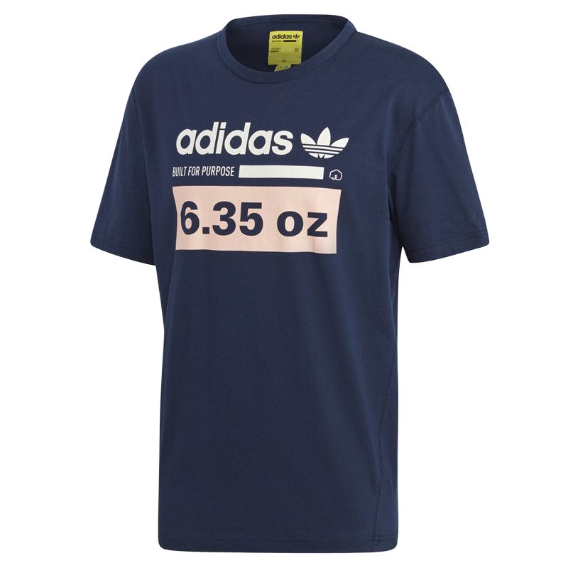 

Мужская футболка с логотипом Adidas Originals Kaval Grp, синяя DH4972 M