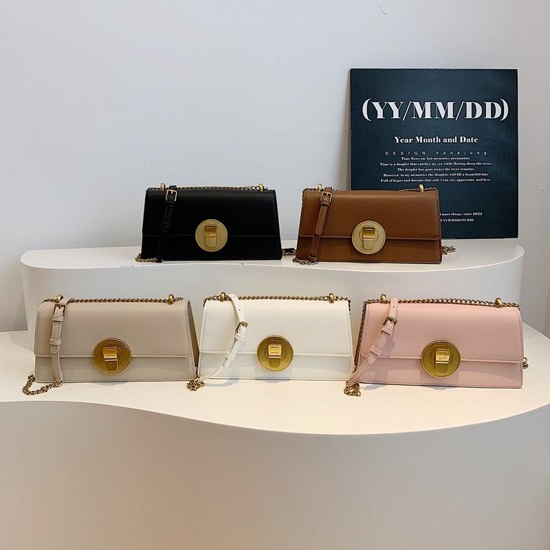 Summer new fashion high-end chain small square bag versatile single shoulder messenger women's bag