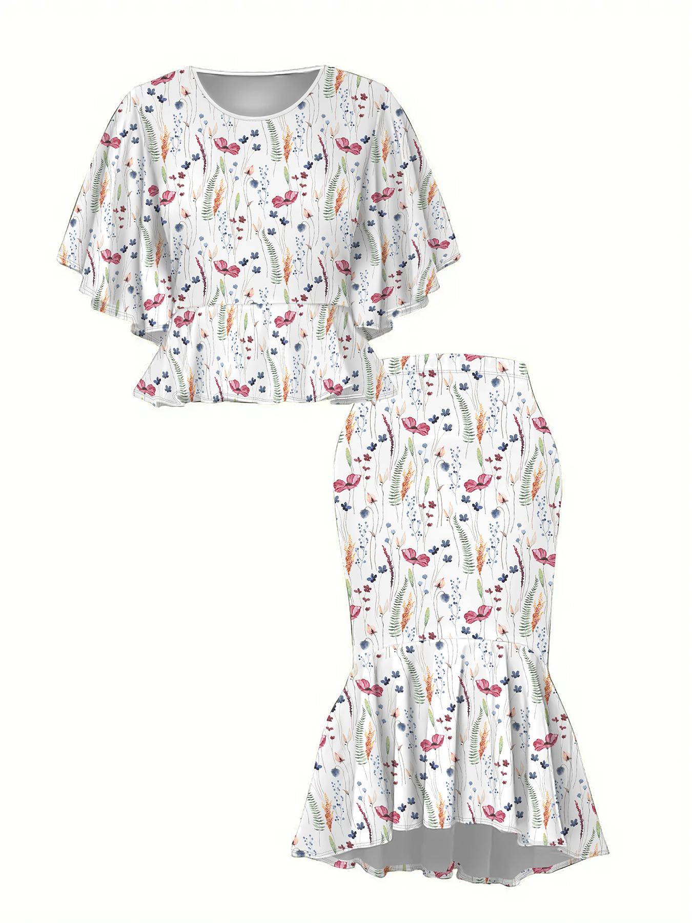 

Классический тотемный женский принт, напечатанный на 3D-принтере, Модный большого размера, Элегантный, Универсальный для всех сезонов. Футболка, Юбка и Комплект, Модный Стиль 6XL белый