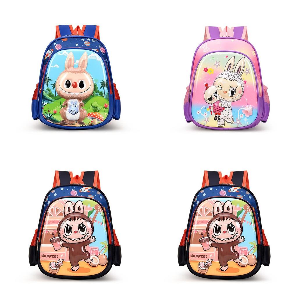 Large Capacity Cartoon Kids Backpack For Boys And Girls With Fun Design And Durable Nylon Material