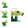Plush Threepeater Plant Vs Zombies Doll 17cm Stuffed Toy For Kids' Gifts