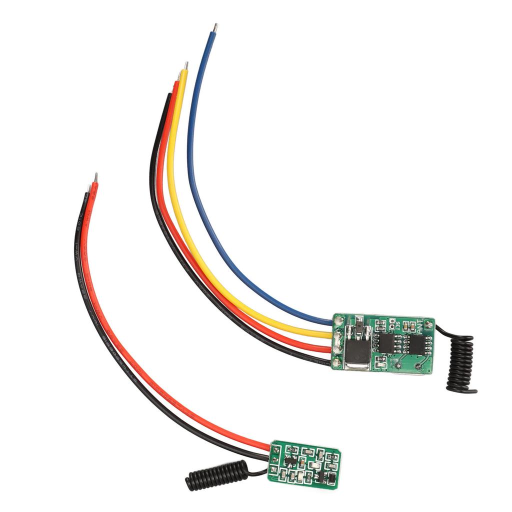 43300CMHz RF Remote Control RF Transmitter and Receiver Wireless RF Transmitter Receiver Board for Lrning with 100m Range 6V-36V R