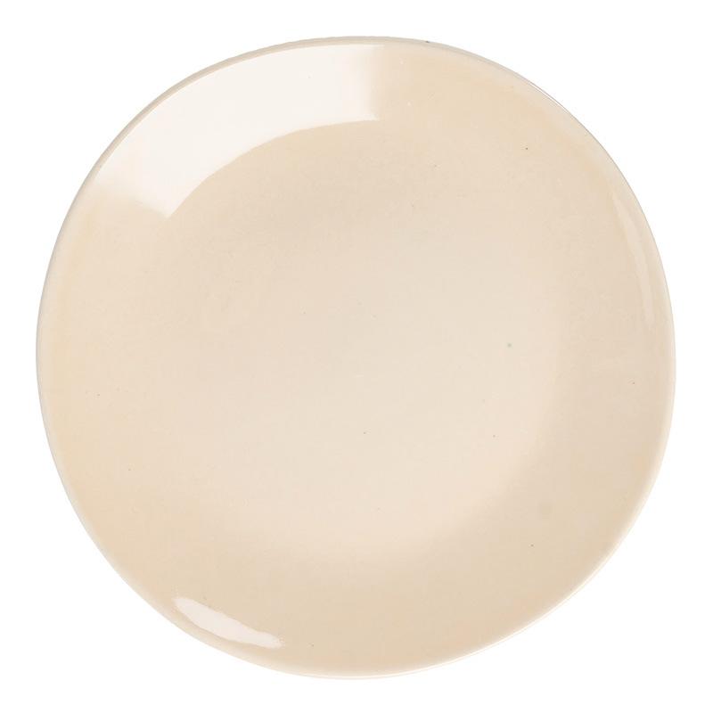 High-End Ceramic Bowl Set Home Restaurant Hotel Plate Simple Tableware Western Food Large Plate Dish Plate