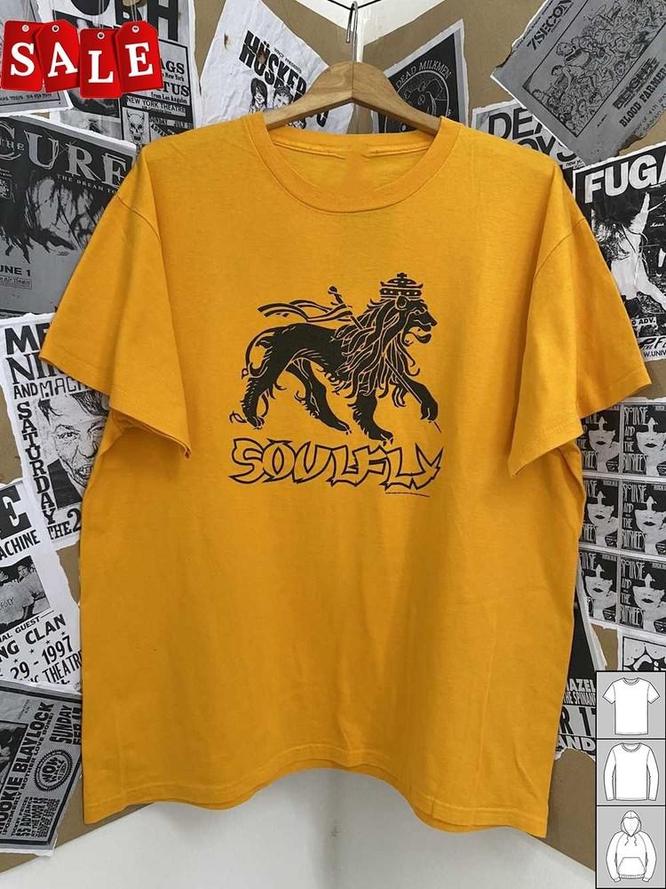 Hot Soulfly Band Gift For Fans Unisex S235XL TShirt  LW846 Unisex T-Shirt S