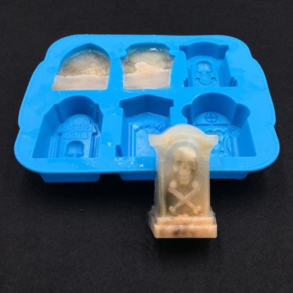3D Silicone Ice Molds Tombstone for Whiskey and Cocktails Desert Bread Cup Cake for Chocolate Candy Jello Shot Soap Cake Baking ifundom Halloween Tombstone Silicone Mold
