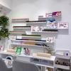 Floating Wall Shelf Iron Shelves Organizers Storage Holders Large Shelving Nail Polish Display Stand Manicure Home Supplies