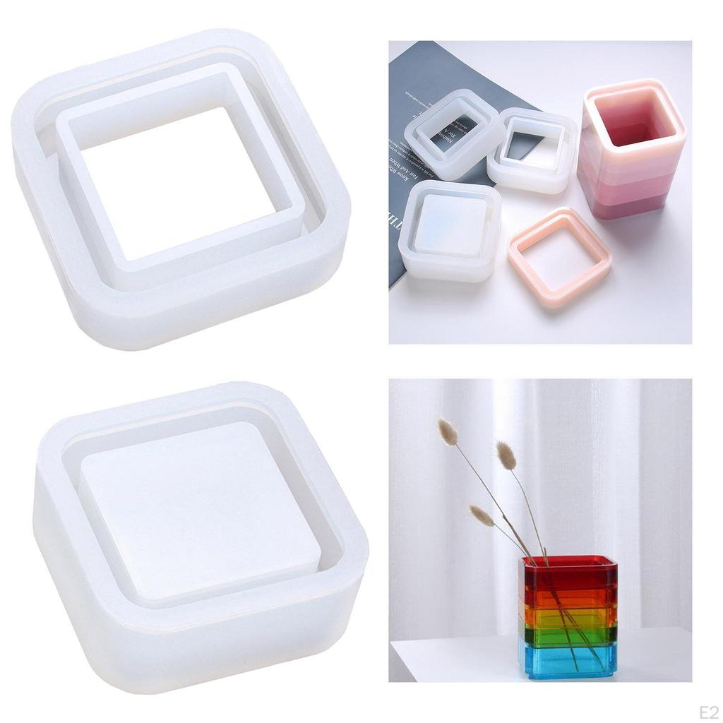Durable Vase, Folading Stacking Flowers Brushes Pen Holder Organizer Making Crafting Moulds