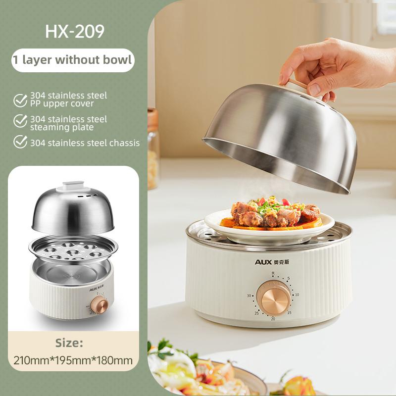 

350 Вт электрическая яйцеварка для завтрака автоматическая пароварка яйцеварка для приготовления заварного крема с таймером подогреватель для еды 220 В AU