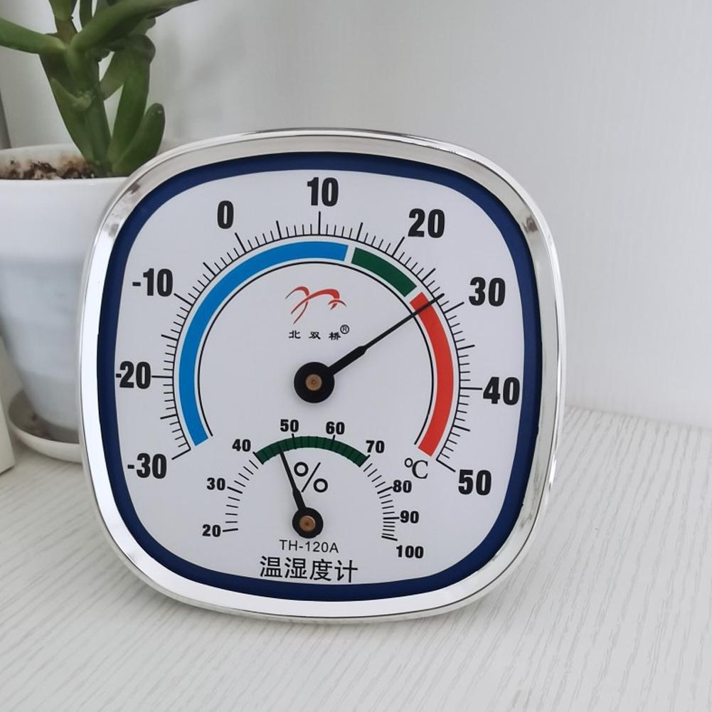 Indoor Thermometer Hygrometer Desktop Wall Mounted Pointer Temperature Humidity Meter Household Weather Station