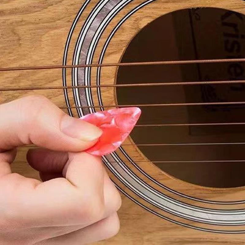 Gitarrenplektren Zelluloid Multi ABS Plektrum Saiteninstrument Zubehör Für Akustik E-Gitarre Bass Liebhaber TMZ