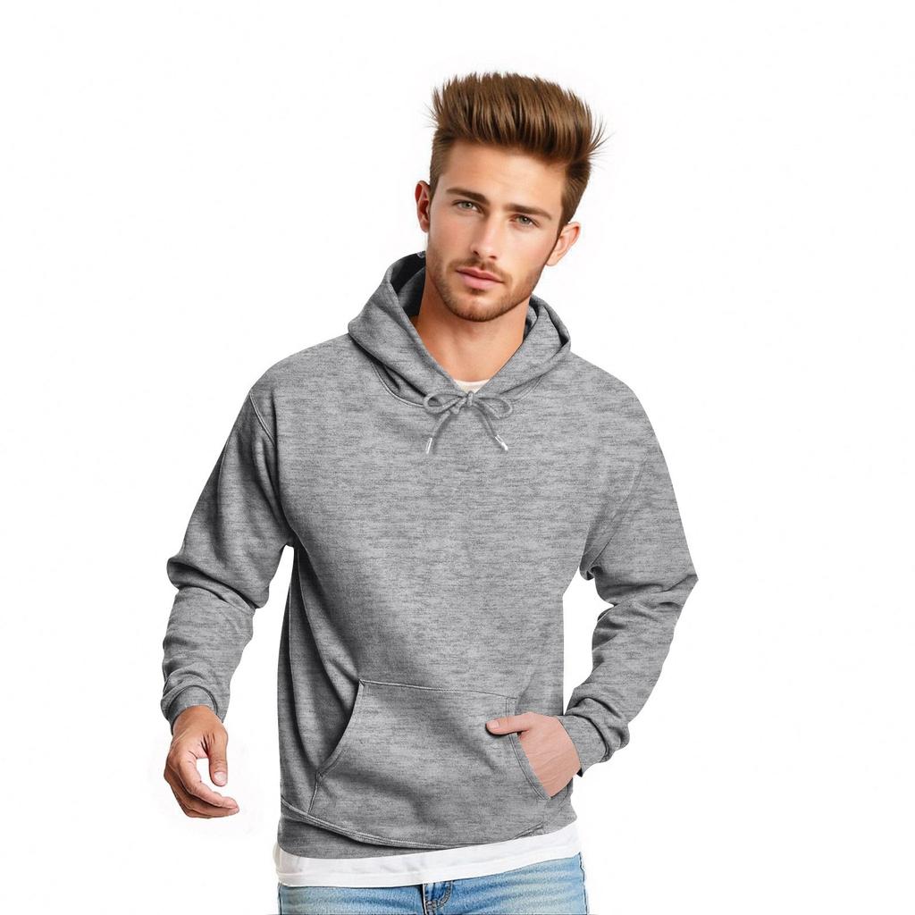Men's Fashion Loose Sweatshirt Casual Daily Long Sleeve Color Top