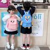 And Cute Fashionable Oxford Cloth Childrens Backpack For Spring Use Season