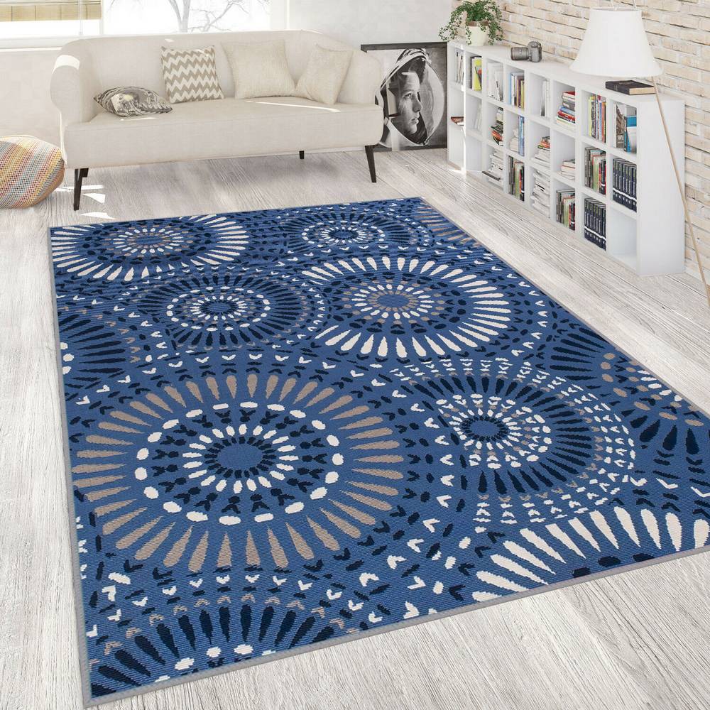 

Mosimoso Home RC1226 Ковер с принтом на подошве в горошек 50x80 cm