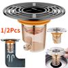 Floor Drain Filter Fast Drainage Plastic Floor Drain Filter Screen Deodorizing Artifact InsectProof Bathroom Sink Strainer
