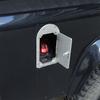 Pro Land Rover Defender 90 110 2004-2018 Slitina hliníku Červený Styling auta Nálepka na víčko palivové nádrže Exteriérové doplňky pro auto