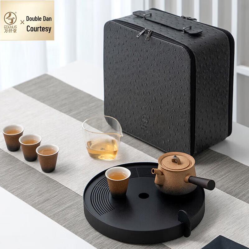 Edenus Portable Ceramic Travel Tea Set