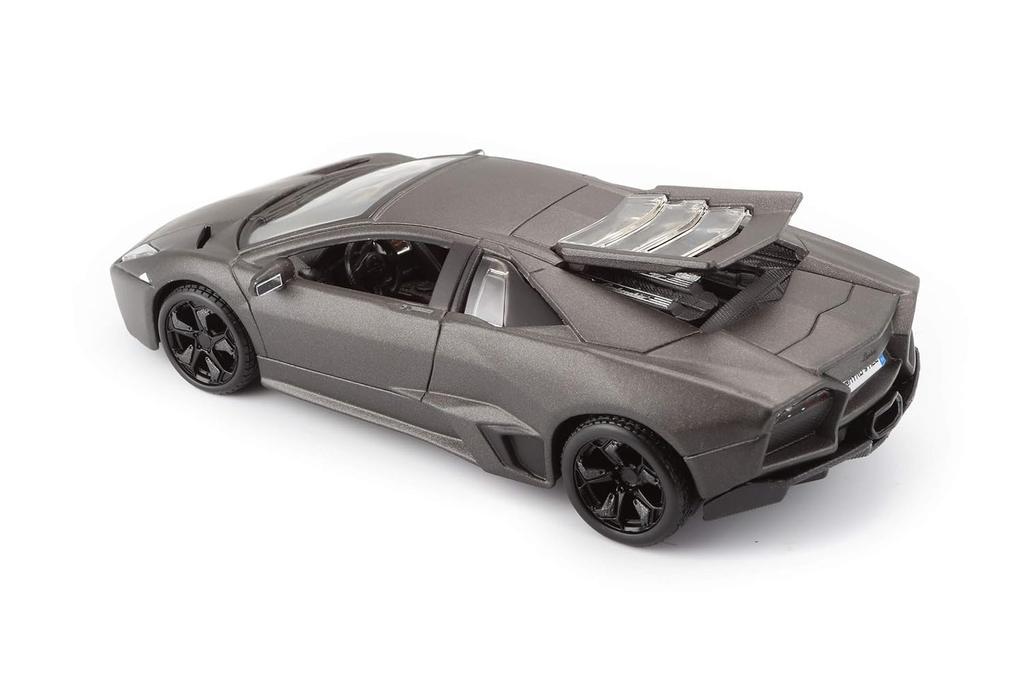 Burago Lamborghini Reventon 2007 Miniature Car 1/32 Scale LAMBORGHINI REVENTON (Matte Gray Metallic)