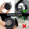 2pcs Wide Angle Car Auxiliary Rearview Mirrors HD Suction Cup Small Round Mirror For Honda Mugen Power Civic Odyssey Accord