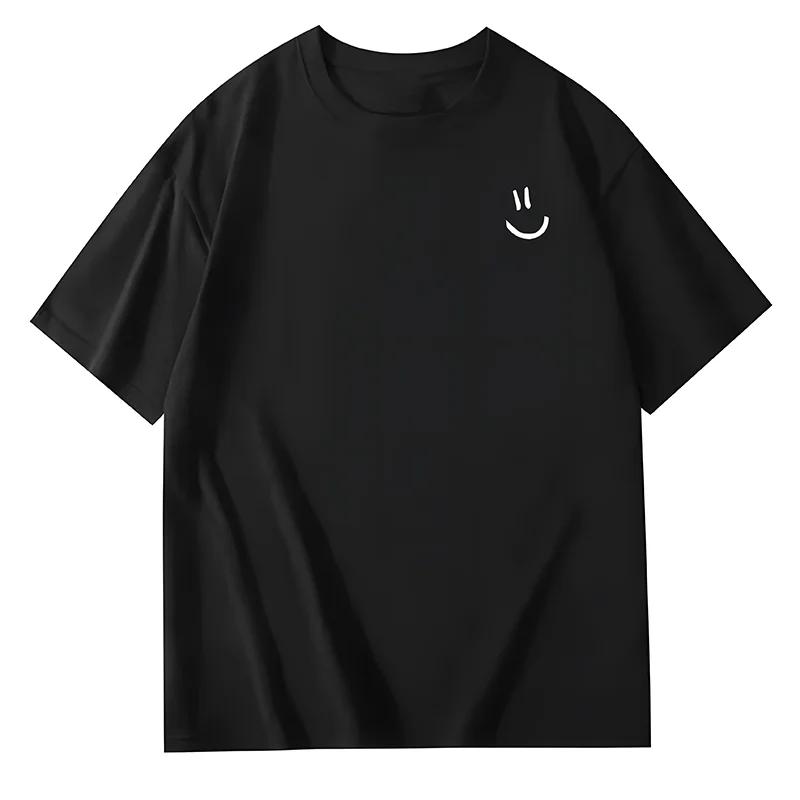 

Summer Men s and Women s Light Luxury Brand Round Neck Versatile Short Sleeve Loose Fashion Printed T-shirt 2025 New Trend Top S