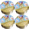 Teigtaschen-Druck Teigtaschen-Squishies Niedliches buntes Brötchen-Spielzeug Langsam aufsteigendes Stressabbau Fidget-Spielzeug für Kinder Erwachsene Anti-Angst-Geschenk
