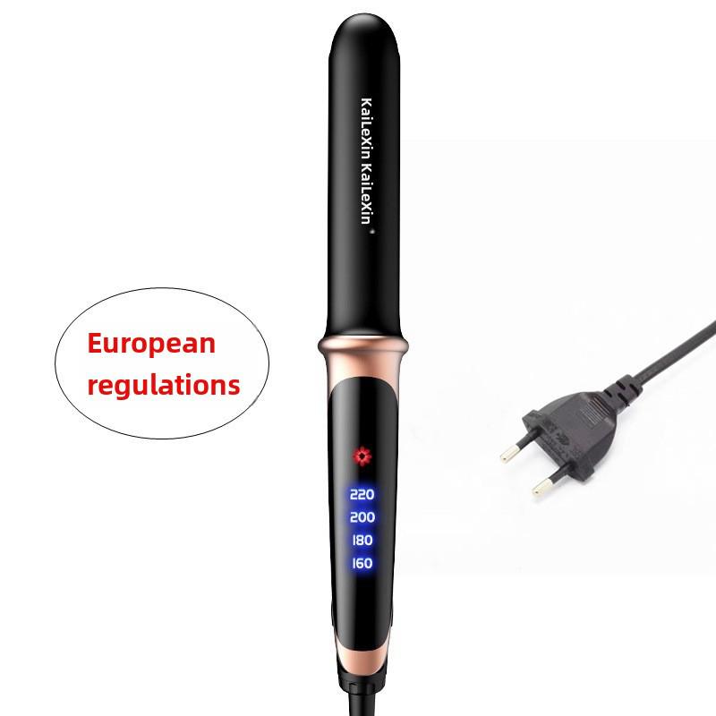 Dual-Purpose Ceramic Hair Straightener & Curling Iron: Safe for Hair, Ideal for Straightening and Styling Bangs