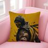 Spiel M-Mortal Kombat Kissenbezug Bequemer Wende-Kissenbezug Ideal für Auto Sofa Schlafzimmer & Mehr