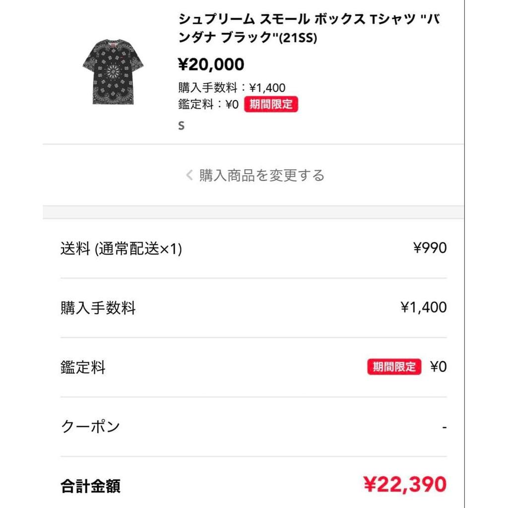Used Supreme Bandana Pattern Small Logo T-shirt, Size S