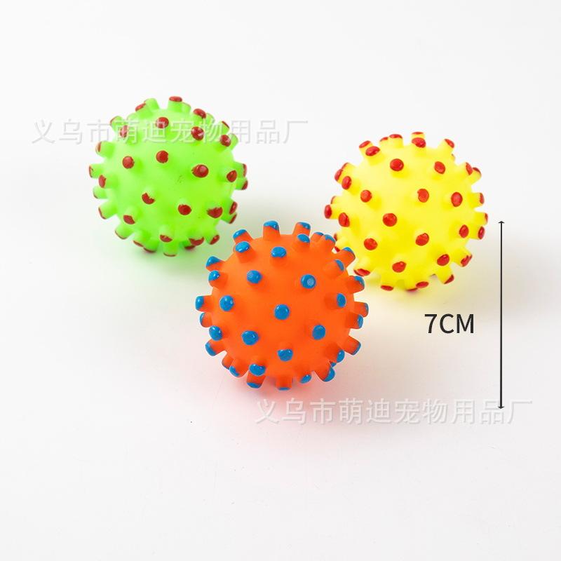 Pet small dog toy, durable chew toy, boredom-relieving sound ball, corgi and cat supplies
