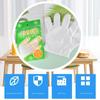 100pcs Clear Disposable Gloves Transparent Plastic Gloves Latex Free Food Prep Safe Glove for Cooking Cleaning BBQ Kitchen Tools