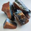Naturalny Tygrysie Oko Surowy Kamień Surowy Kryształ Kwarcowy Reiki Uzdrawiająca Skała Mineralna Próbka Aromatycznej Dyfuzji Mineralnej Próbki