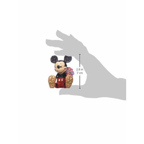 Enesco Disney Traditions Jim Shore Mini Mickey Mouse Sitting Pose Disney Figure 2.75 Inch